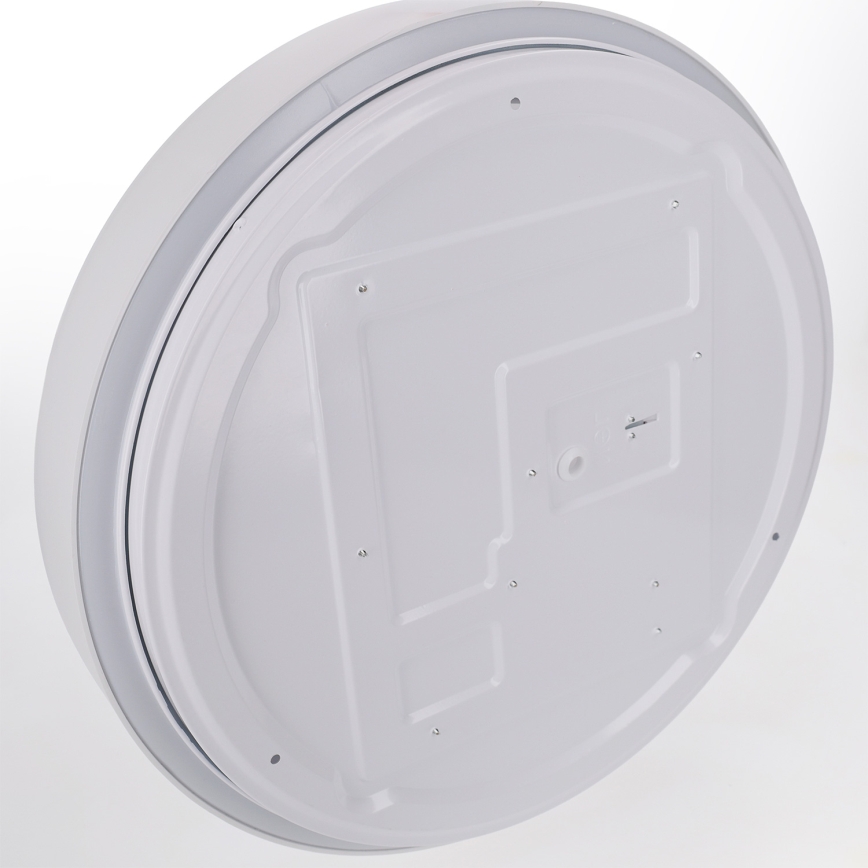 Brilagi - LED dimbare plafondlamp WALDO LED/48W/230V 3000-6500K Ø 40 cm wit/zilver + afstandsbediening