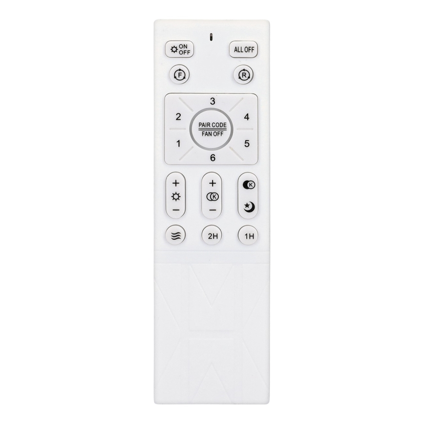 Brilagi - LED dimbare plafondventilator LED/30W/230V 3000-6500K wit + afstandsbediening
