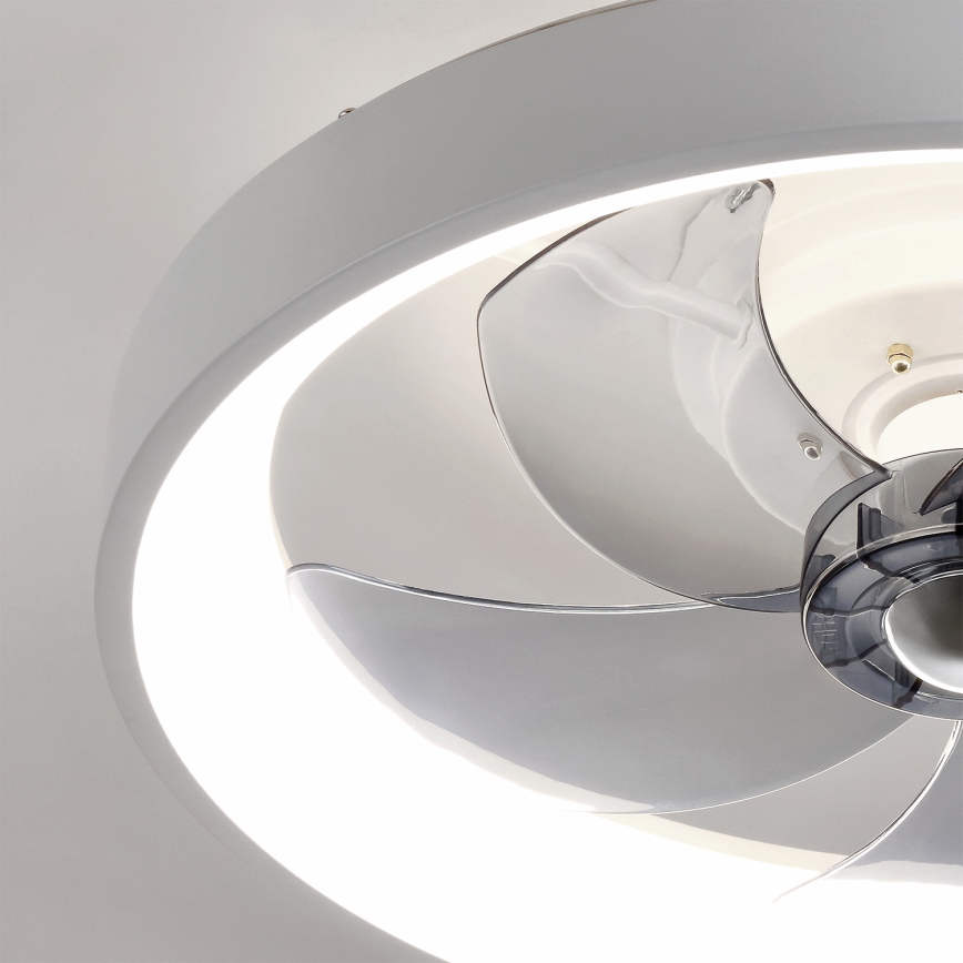 Brilagi - dimbare LED-plafondventilator LED/34W/230V 3000–6500K Ø 50 cm wit + afstandsbediening