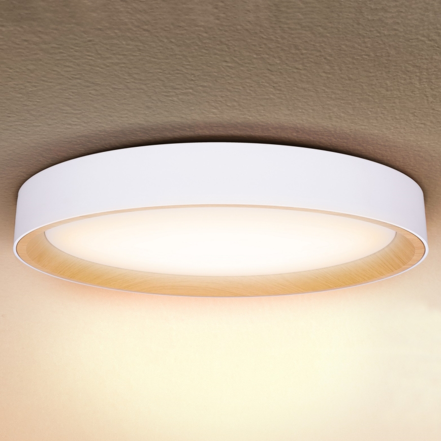 Brilagi - LED-dimbare plafonnière LARIOS LED/72W/230V wit Ø 59 cm + afstandsbediening