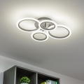 Brilagi - LED-dimbare plafonnière ORBITS LED/50W/230V 3000-6500K zwart + afstandsbediening