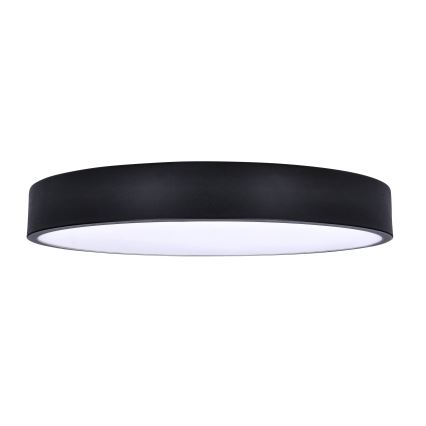 Brilagi - Dimbare LED-plafondlamp POOL SMART LED/48W/230V 40 cm 3000-6000K Wi-Fi Tuya + afstandsbediening zwart