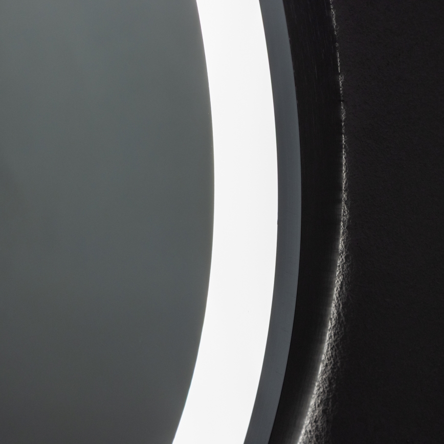 Brilagi - Dimbare LED-badkamerspiegel met verwarming en geïntegreerde verlichting ALU PRO LED/18W/230V Ø 60 cm 3000/4000/6500K IP44 mat chroom CRI 90