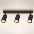 Brilagi - LED dimbare spot SELE 3xGU10/6,5W/230V 2700-6500K zwart/goud