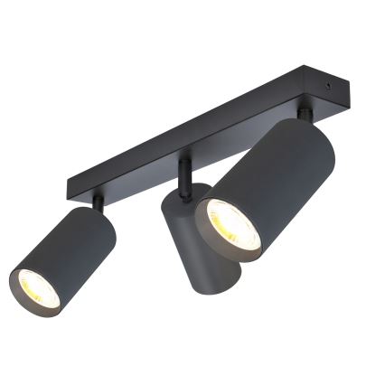 Brilagi - Dimbare LED-spot SELE 3xGU10/6W/230V 3000K antraciet