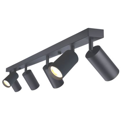 Brilagi - LED dimbaar spotarmatuur SELE 6xGU10/6,5W/230V 2700-6500K antraciet