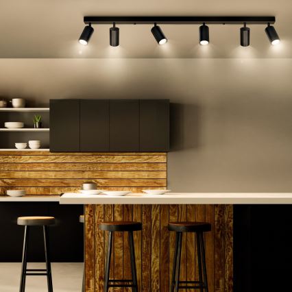 Brilagi - dimbare LED-spots SELE 6x GU10/6,5W/230V 2700-6500K zwart