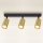 Brilagi - LED Dimbare spotarmatuur SELE GOLDEN 3xGU10/6,5W/230V 2700-6500K zwart/goud