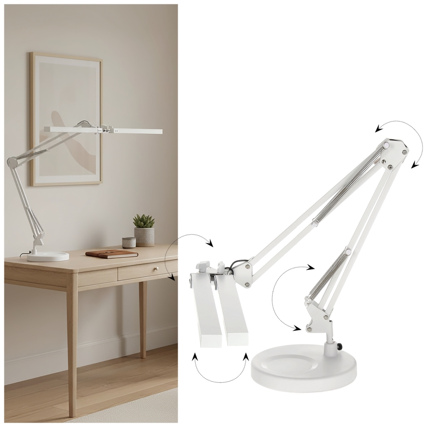 Brilagi - LED-dimbare tafellamp VARIO LED/15W/230V 3000-6000K wit