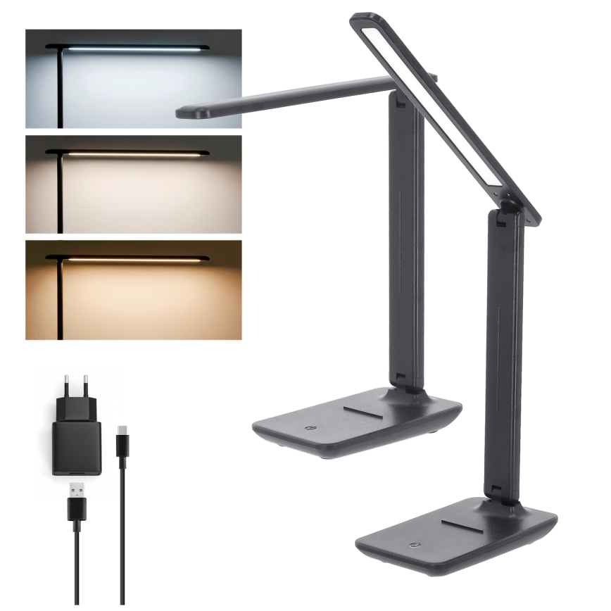 Brilagi - Dimbare LED-tafellamp VARIO LED/7W/230V 3000/4000/6500K antraciet