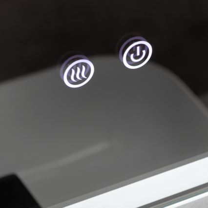 Brilagi - LED verwarmde badkamerspiegel BELLA LED/16W/230V 60x60 cm IP44 CRI 90 dimbaar + CCT