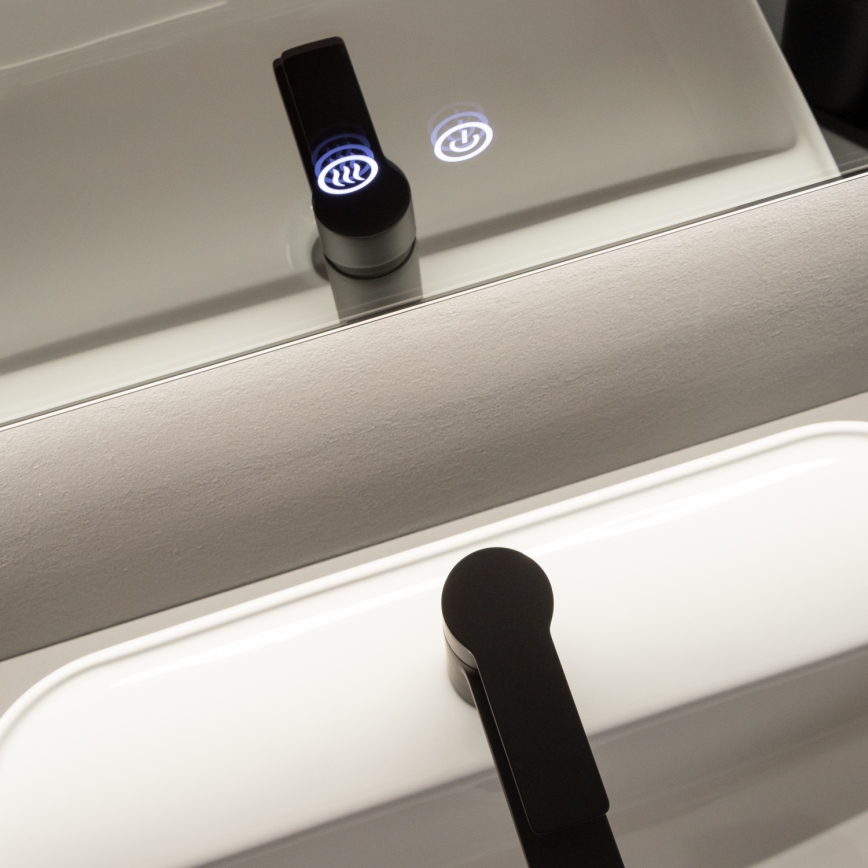 Brilagi - LED-dimbare verwarmde badkamerspiegel met LED-achtergrondverlichting DIANA LED/20W/230V 60x90 cm 3000/4000/6500K IP44 CRI 90