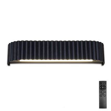BRILAGI - LED dimbare wandlamp FALCON MODERN LED/14W/230V 3000-6000K 40 cm zwart + afstandsbediening