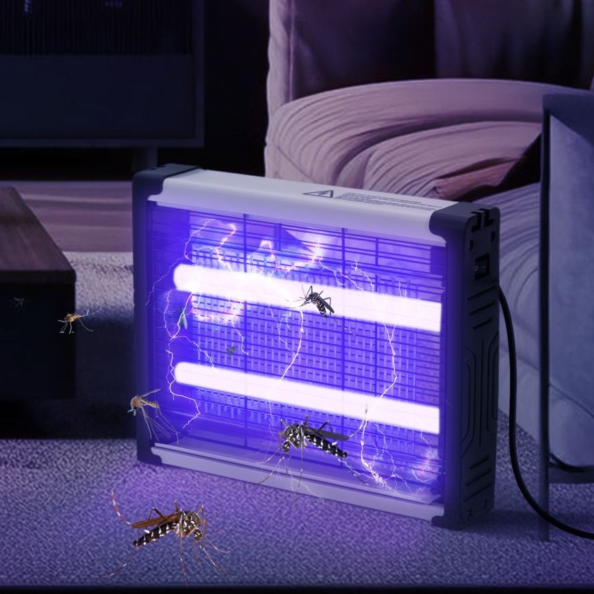 Brilagi - LED elektrische insectenvanger UV 2xLED/2W/230V 20 m2