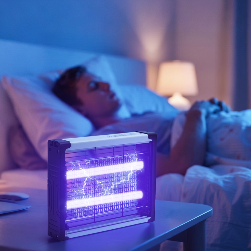 Brilagi - LED elektrische insectenvanger UV 2xLED/2W/230V 20 m2