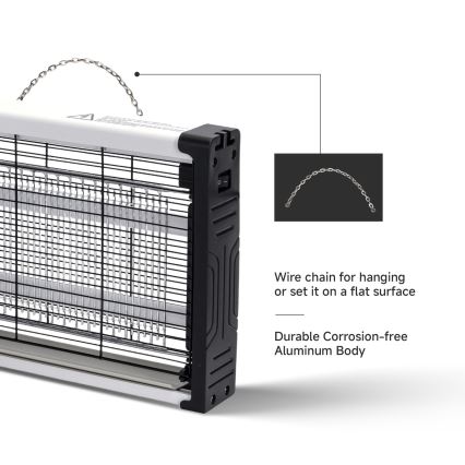 Brilagi - LED elektrische insectenvanger UV 2xLED/2W/230V 20 m2