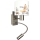 Brilagi - LED flexibele kinderwandlamp BOBO 1xE27/25W/230V + LED/3W mat chroom/wit/diermotief