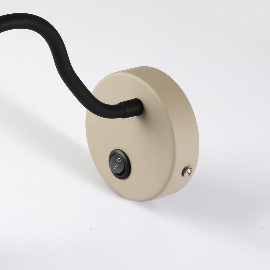 Brilagi - LED Flexibele wandlamp MAYA LED/3W/230V 4000K beige