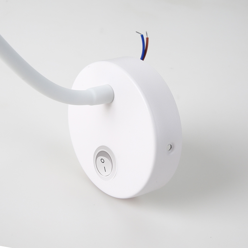 Brilagi - LED Flexibele wandlamp MAYA LED/3W/230V 4000K wit/goud