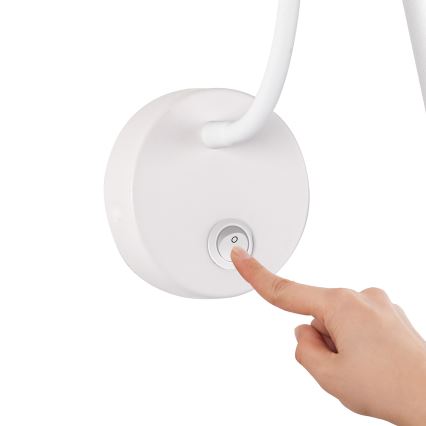 Brilagi - LED Flexibele wandlamp MAYA LED/3W/230V 4000K wit