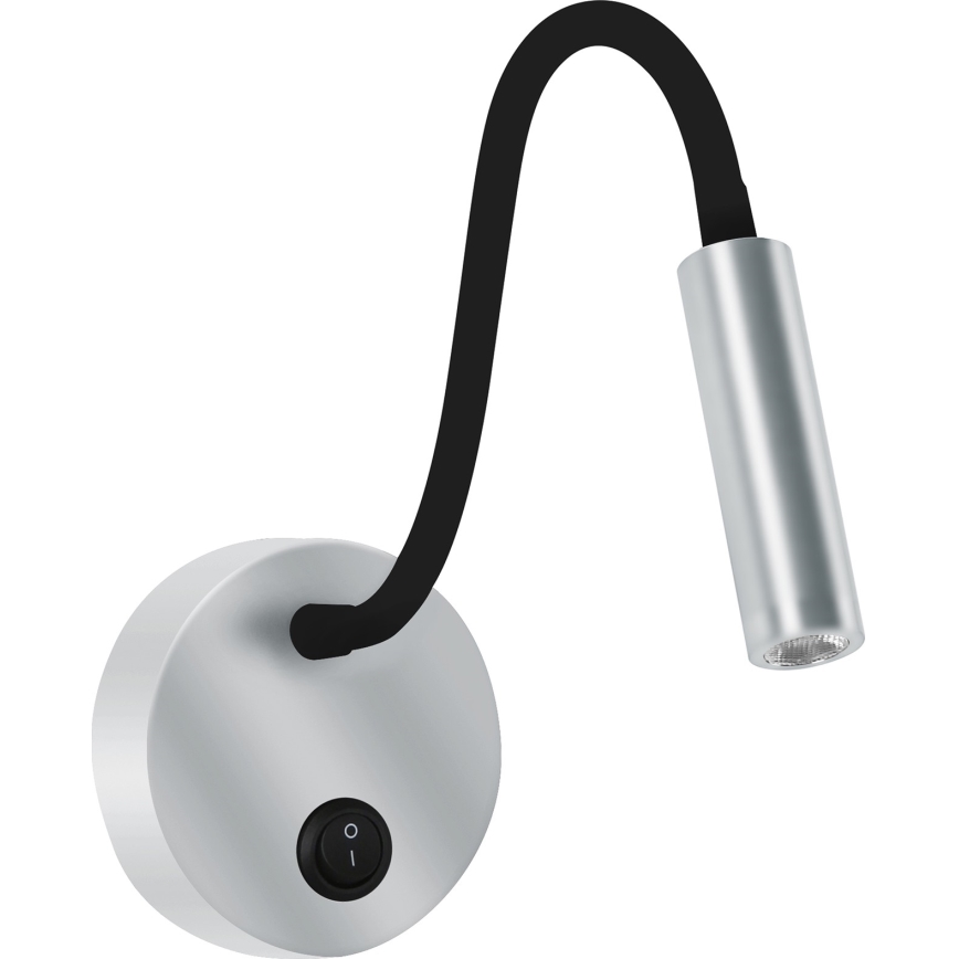 Brilagi - LED Flexibele wandlamp MAYA LED/3W/230V 4000K zilver