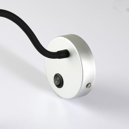 Brilagi - LED Flexibele wandlamp MAYA LED/3W/230V 4000K zilver