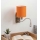 Brilagi - LED flexibele wandlamp NUBILA 1x E27/25W/230V + LED/3W mat chroom/oranje