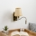 Brilagi - LED Flexibele wandlamp NUBILA 1xE27/25W/230V + LED/3W messing/lichtbruin