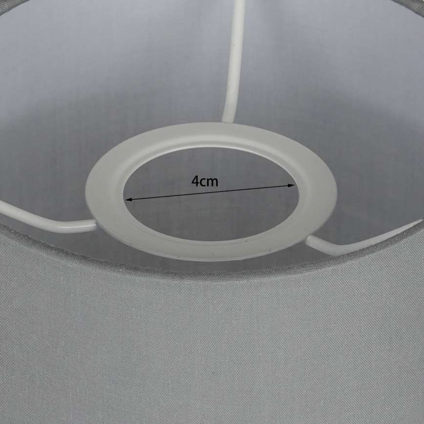 Brilagi - Flexibele LED-wandlamp NUBILA 1xE27/25W/230V + LED/3W messing/lichtgrijs