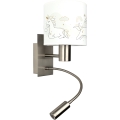 Brilagi - LED flexibele wandlamp voor kinderen BOBO 1xE27/25W/230V + LED/3W mat chroom/wit/eenhoorns
