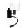 Brilagi - LED flexibele wandlamp voor kinderen BOBO 1xE27/25W/230V + LED/3W zwart/wit/eenhoorns