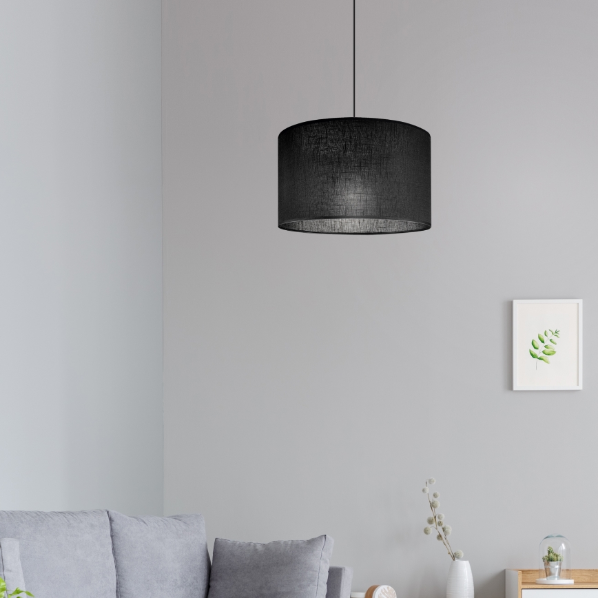 Brilagi - LED Hanglamp aan een koord ANTHONY 1xE27/60W/230V eiken/zwart