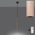 Brilagi - LED Hanglamp aan een koord DRIFA 1xG9/4W/230V hout