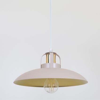 Brilagi - LED Hanglamp aan een koord FLAMENGO 1xE27/60W/230V beige