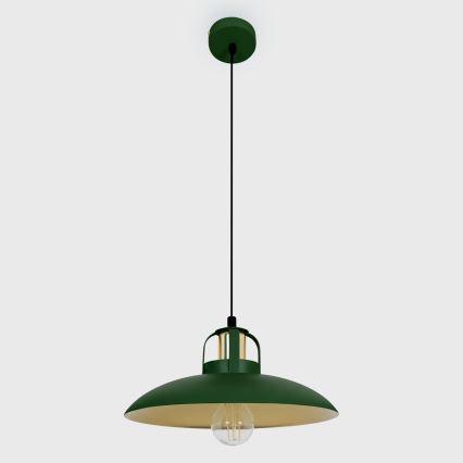 Brilagi - LED Hanglamp aan een koord FLAMENGO 1xE27/60W/230V groen