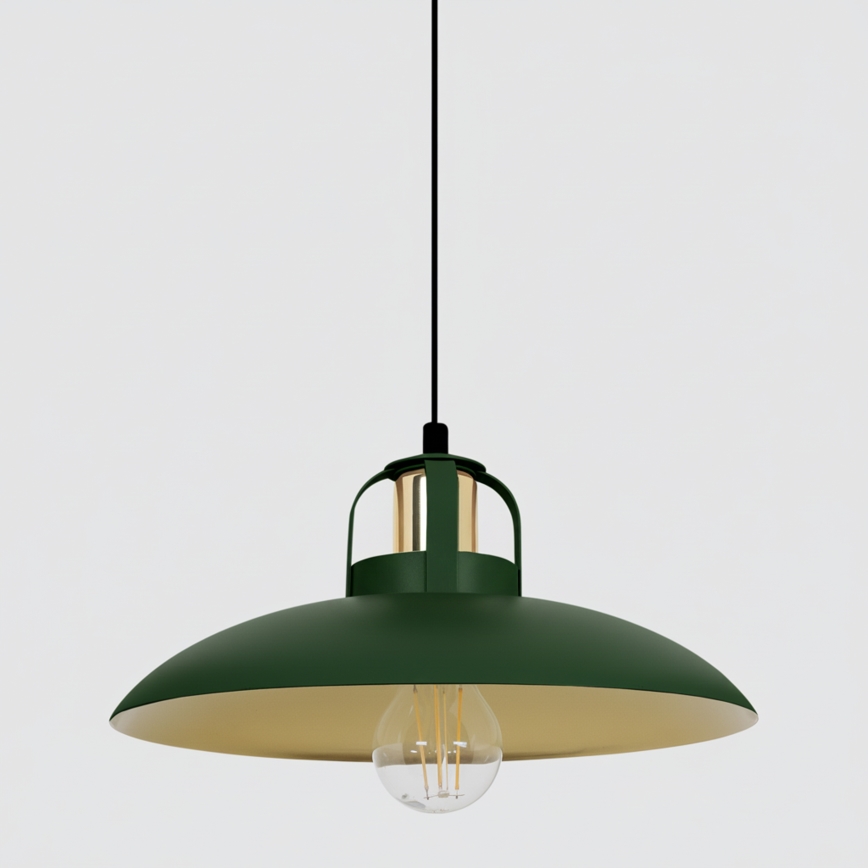 Brilagi - LED Hanglamp aan een koord FLAMENGO 1xE27/60W/230V groen