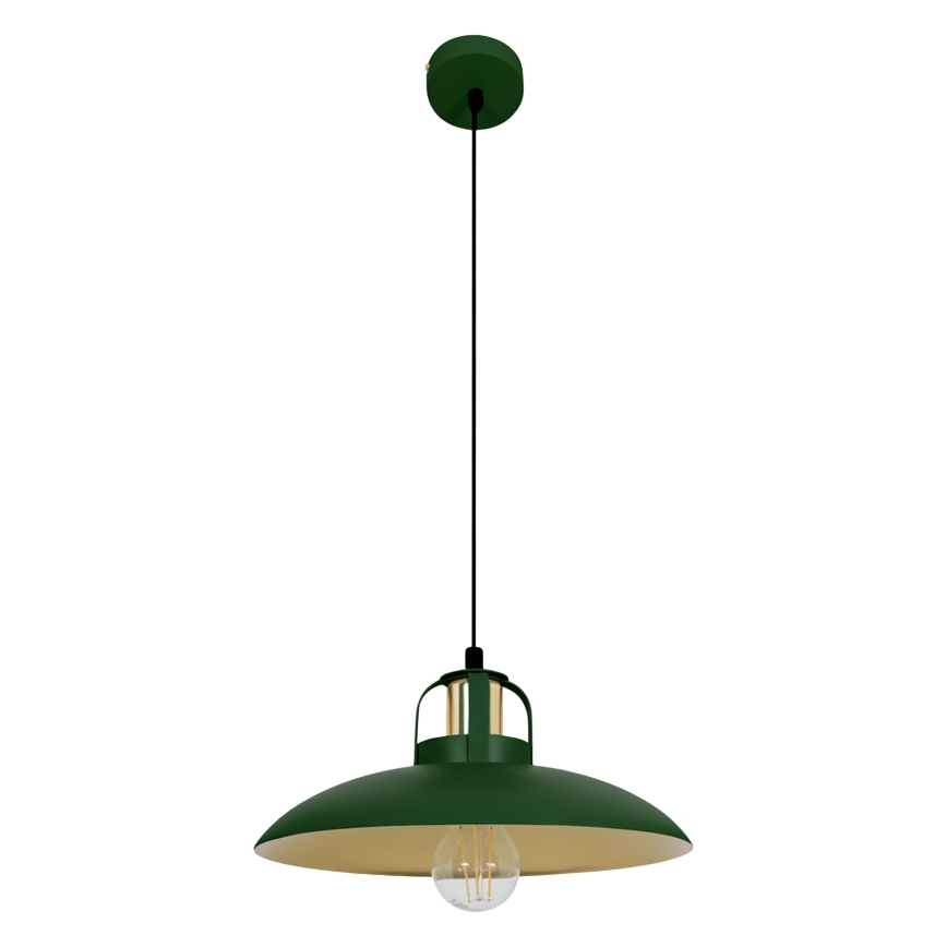Brilagi - LED Hanglamp aan een koord FLAMENGO 1xE27/60W/230V groen