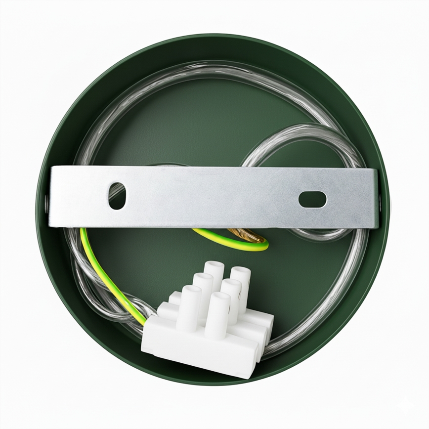 Brilagi - LED Hanglamp aan een koord FLAMENGO 1xE27/60W/230V groen