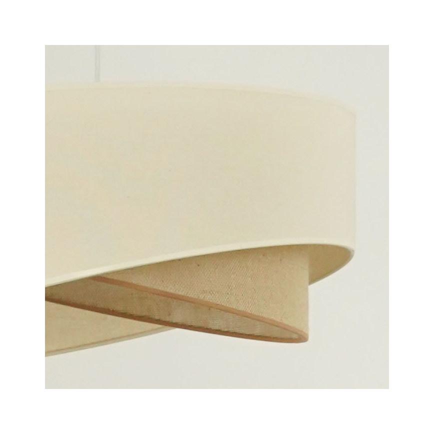 Brilagi - LED Hanglamp aan een koord LYRA 1xE27/15W/230V crème/beige