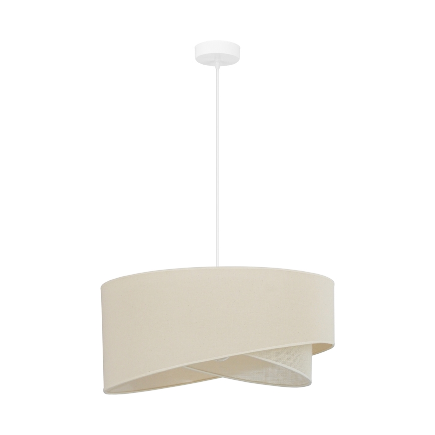 Brilagi - LED Hanglamp aan een koord LYRA 1xE27/15W/230V crème