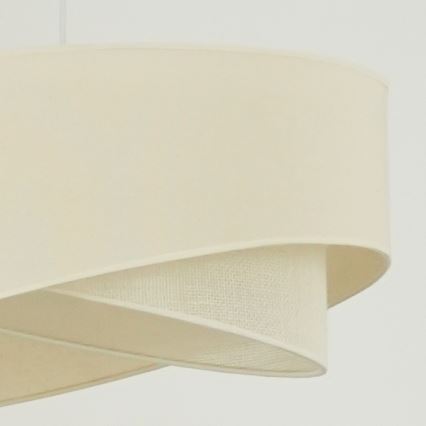 Brilagi - LED Hanglamp aan een koord LYRA 1xE27/15W/230V crème