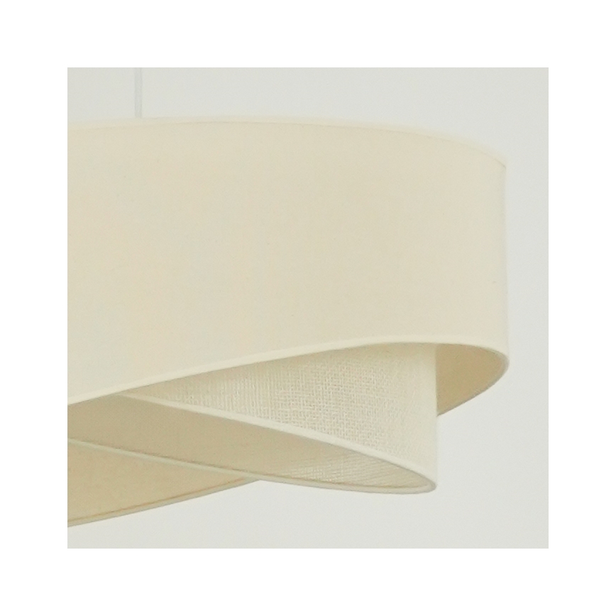 Brilagi - LED Hanglamp aan een koord LYRA 1xE27/15W/230V crème