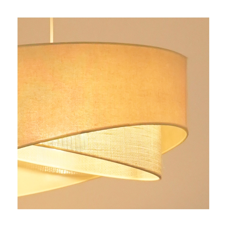 Brilagi - LED Hanglamp aan een koord LYRA 1xE27/15W/230V crème