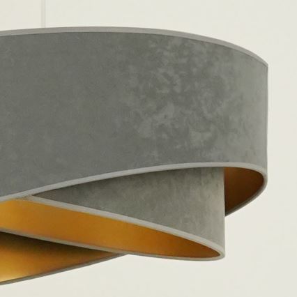 Brilagi - LED Hanglamp aan een koord LYRA 1xE27/15W/230V grijs/goud