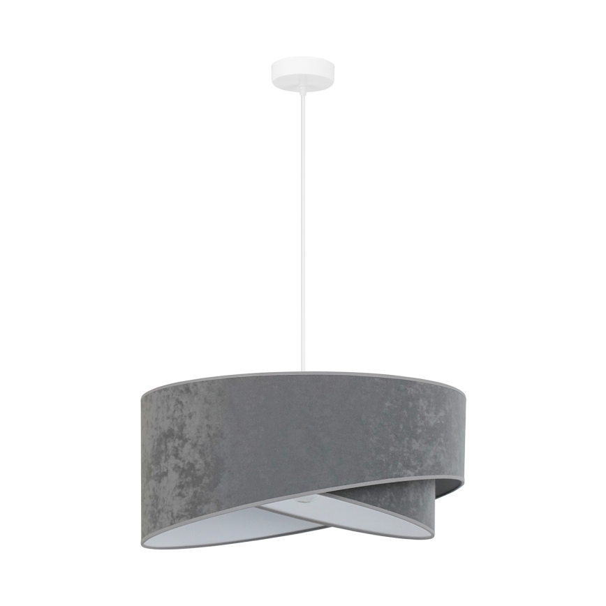 Brilagi - LED Hanglamp aan een koord LYRA 1xE27/15W/230V grijs/wit