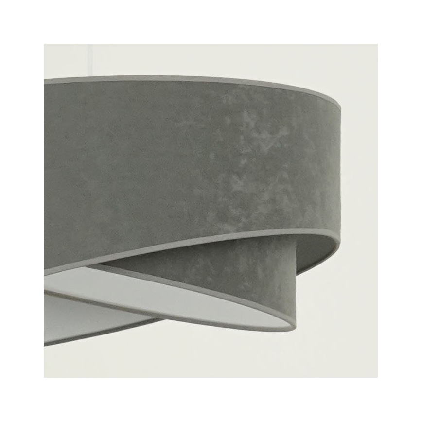 Brilagi - LED Hanglamp aan een koord LYRA 1xE27/15W/230V grijs/wit