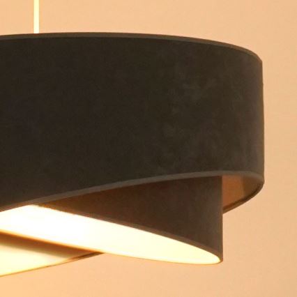 Brilagi - LED Hanglamp aan een koord LYRA 1xE27/15W/230V grijs/wit