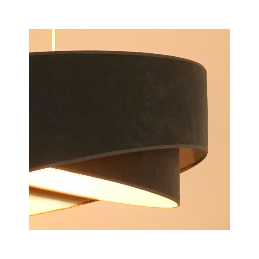 Brilagi - LED Hanglamp aan een koord LYRA 1xE27/15W/230V grijs/wit