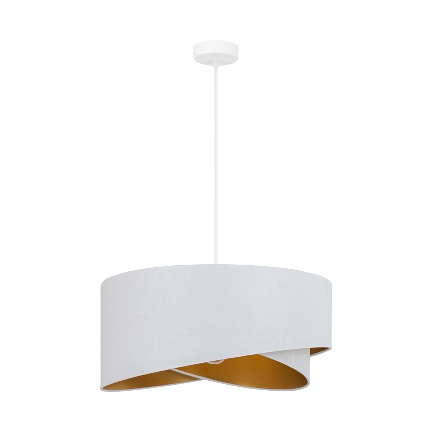 Brilagi - LED Hanglamp aan een koord LYRA 1xE27/15W/230V wit/goud