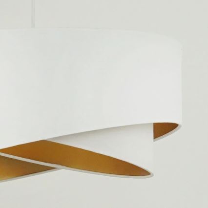 Brilagi - LED Hanglamp aan een koord LYRA 1xE27/15W/230V wit/goud